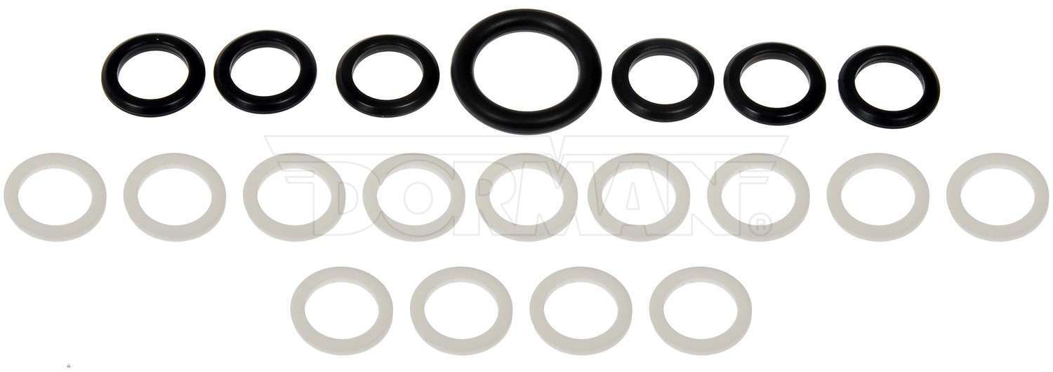 FITS 05-16 INTERNATIONAL IC CORP 7.6L MAXXFORCE DT466 FUEL INJECTOR O-RING KIT0