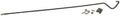 FITS 83-86 F250 F350 84-86 F150 BRONCO MANUAL TRANS HYDRAULIC CLUTCH LINE0