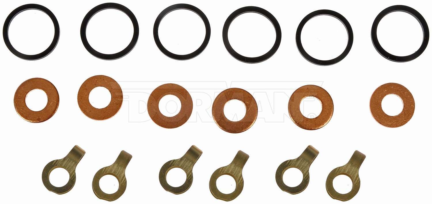 FITS 94-98 RAM 2500 3500 L6 359 5.9L CUMMINS DIESEL FUEL INJECTOR O-RING KIT1