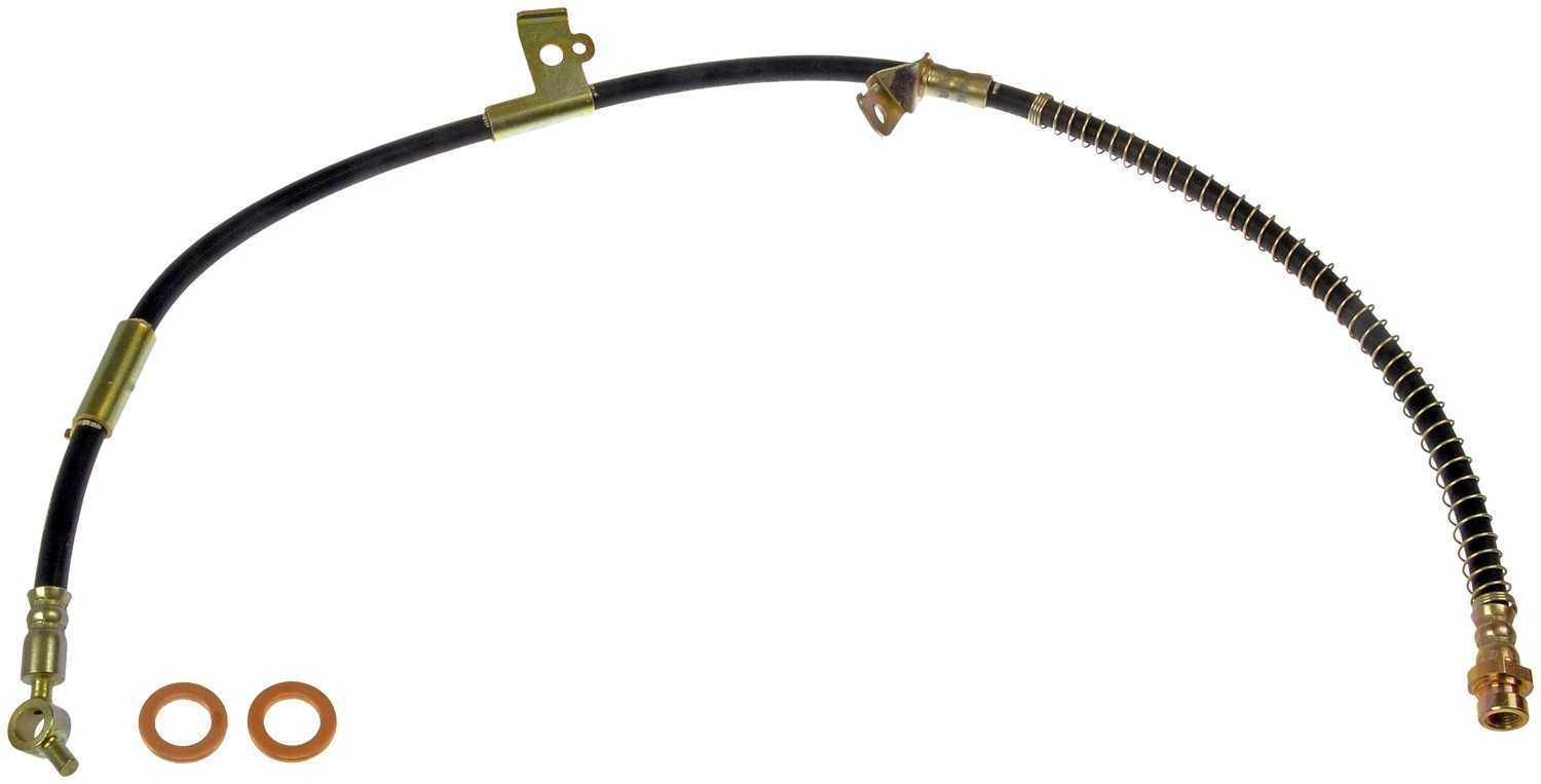 FITS 06-13 AZERA 06-10 SONATA 3.3L PASSENGER FRONT BRAKE HOSE0