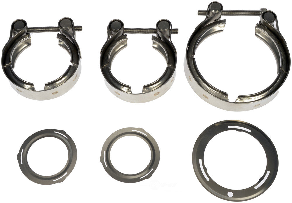 FIT 2003-2008 VOLVO VT VNM VNL VN VHD D12 ENGINE EGR COOLER CLAMPS2
