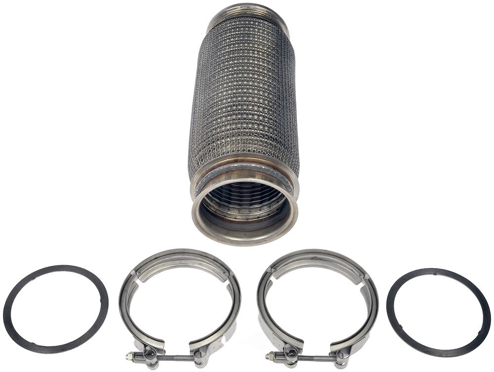 FIT 07-18 KENWORTH PETERBILT ISX 11.9 15 PX9 MX13 EXHAUST FLEX PIPE KIT3