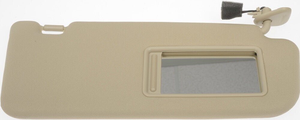 FITS 2006-2009 SANTA FE WITHOUT SUNROOF PASSENGER CLOTHE BEIGE TAN SUN VISOR1