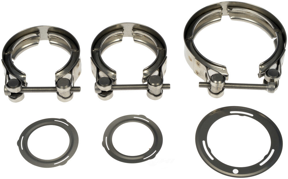 FIT 2003-2008 VOLVO VT VNM VNL VN VHD D12 ENGINE EGR COOLER CLAMPS3