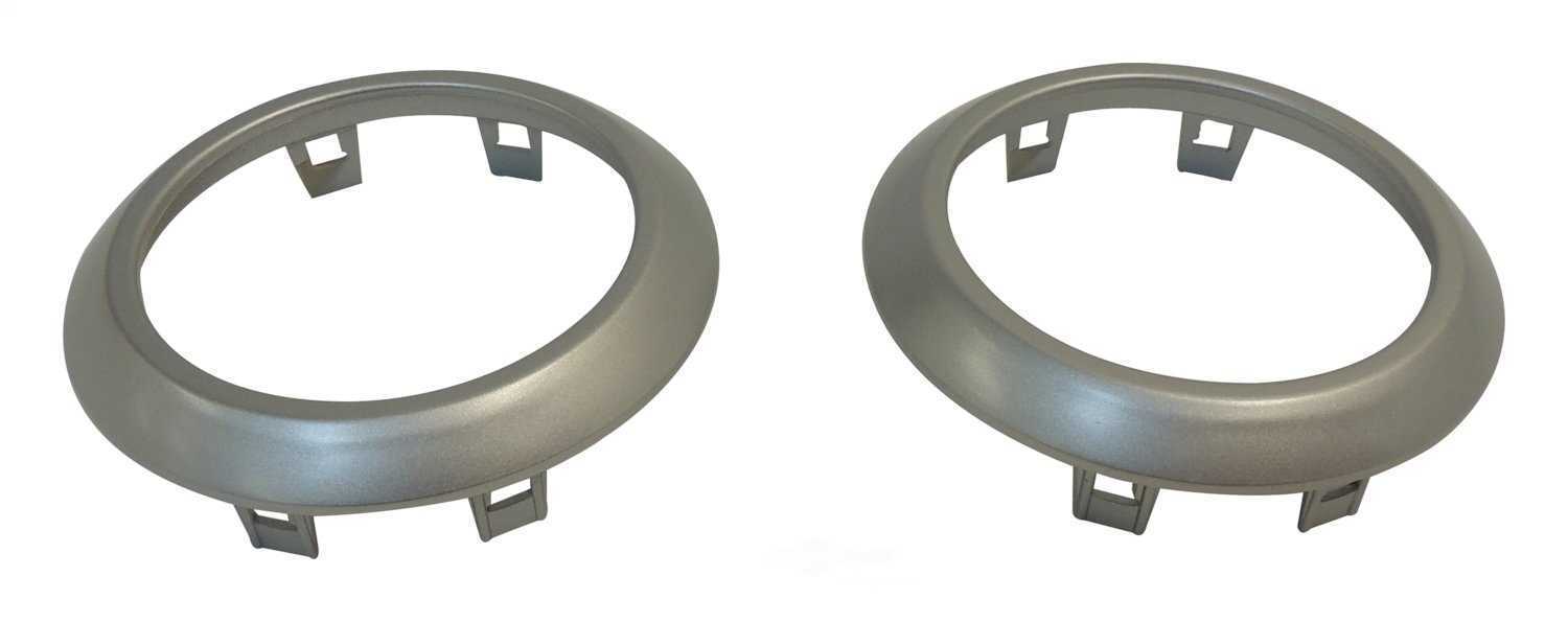 FITS 2007-2010 WRANGLER SET OF 2 DASH HEATER A/C BRUSHED SILVER HVAC VENT TRIM0