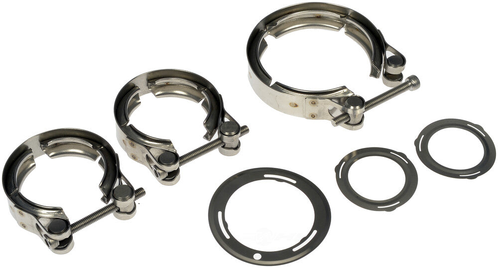 FIT 2003-2008 VOLVO VT VNM VNL VN VHD D12 ENGINE EGR COOLER CLAMPS0