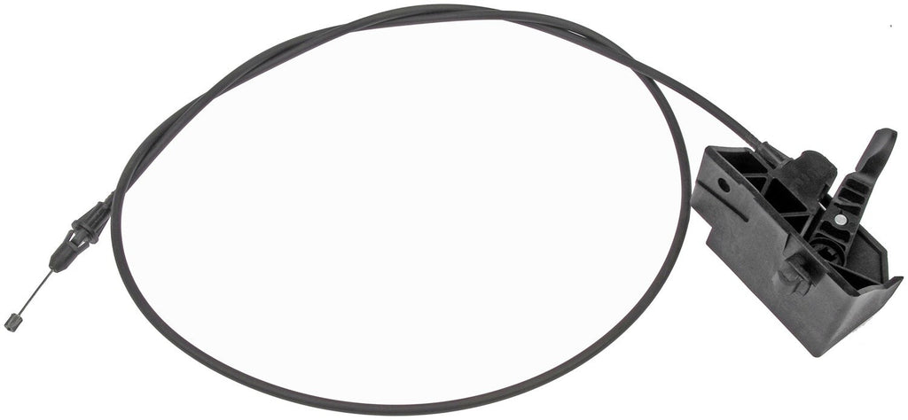 FIT 2004-2008 F-150 MARK LT LATCH TO SAFETY CATCH HOOD RELEASE CABLE WITH HANDLE0