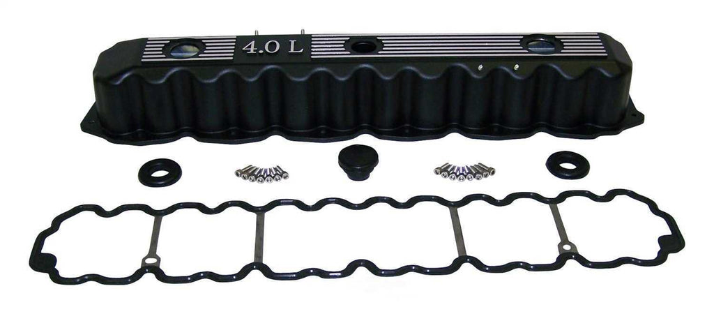 93-04 WRANGLER 93-04 CHEROKEE 93-98 GRAND CHEROKEE 4.0L BLACK VALVE COVER KIT0