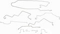 00-01 RAM 1500 REG CAB 4WD 2-WHEEL ABS 96 IN BED STAINLESS STEEL BRAKE LINE KIT0