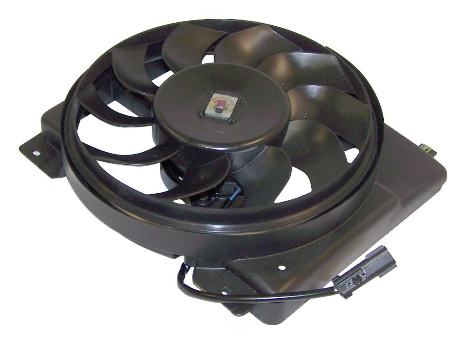 1997-2001 JEEP CHEROKEE LHD W/4.0L ENGINE 10 BLADE ELECTRIC COOLING FAN ASSEMBLY0