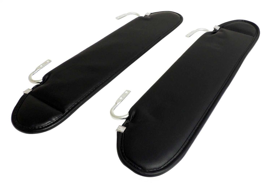 FITS 1987-1995 JEEP WRANGLER BLACK LEFT AND RIGHT SUN VISOR SET0