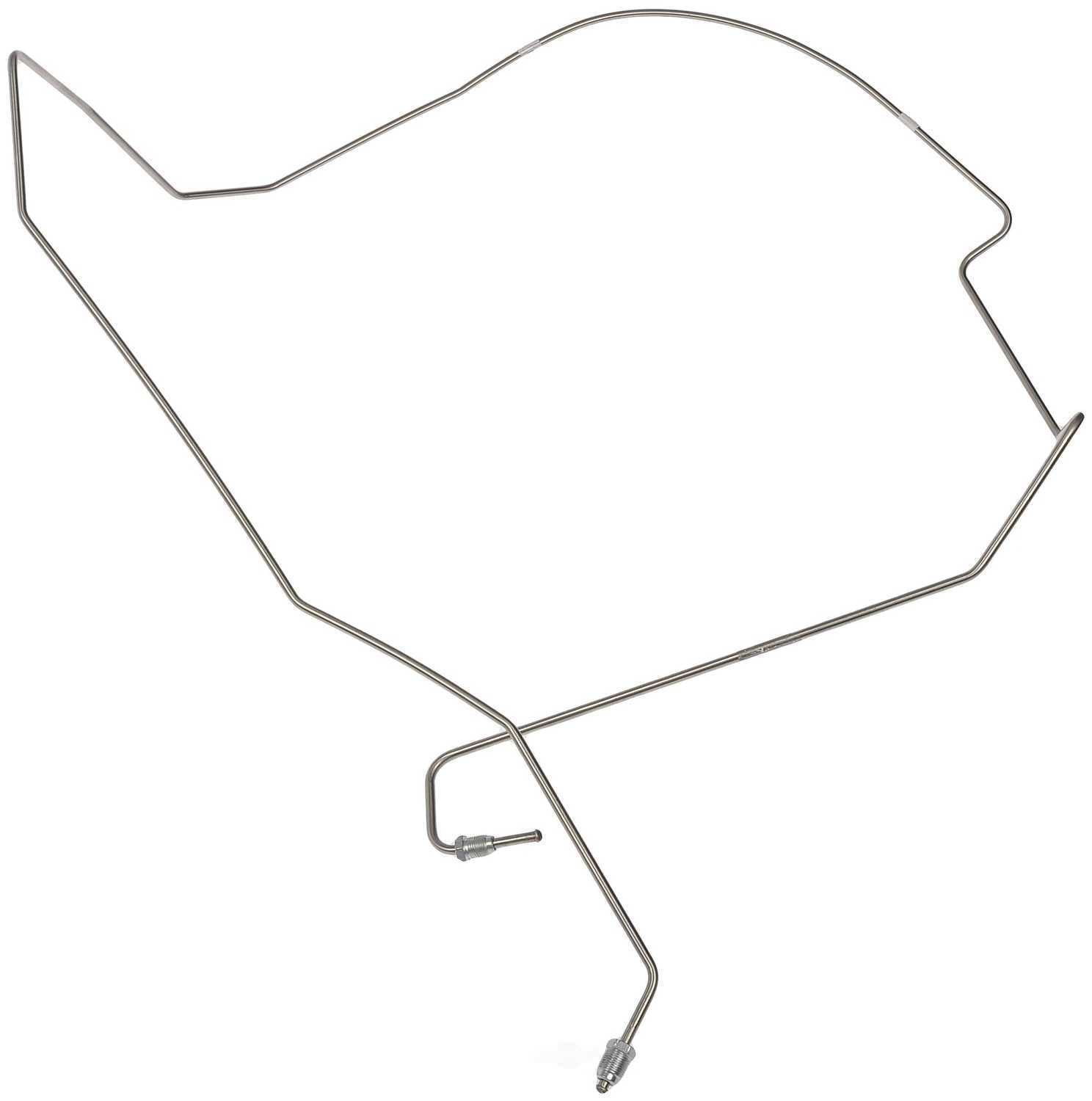 02 DAKOTA EXT CAB 4WD 2 WHEEL ABS 8.25 REAR AXLE STAINLESS STEEL BRAKE LINE KIT9