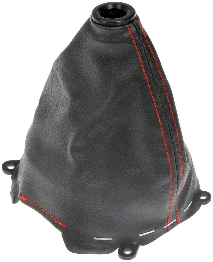 FITS 2008-2011 CIVIC Si AUTO OR MANUAL TRANS BLACK RED STITCH SHIFT LEVER BOOT0