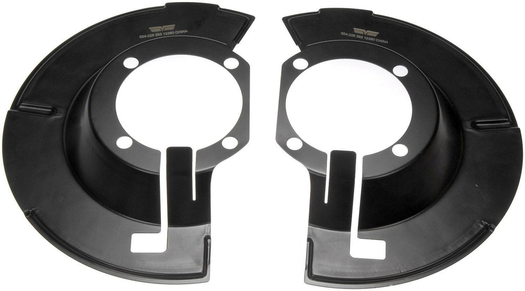 FITS 2003-2008 DODGE RAM 3500 2500 4WD PAIR OF FRONT BRAKE DUST SHIELDS0
