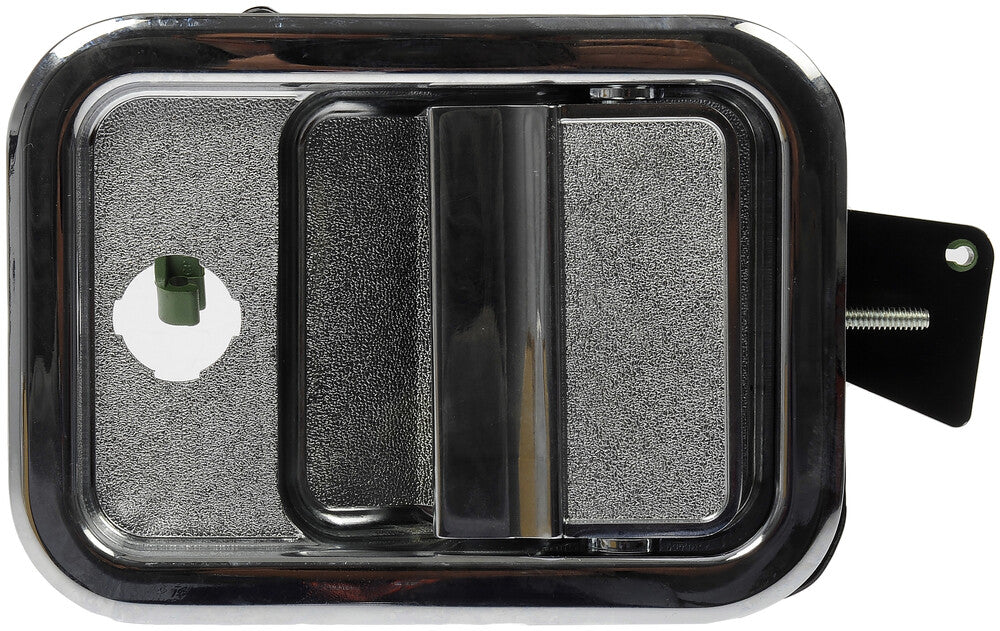FIT 2003-2010 FREIGHTLINER COLUMBIA DRIVER LEFT FRONT BLACK & CHROME DOOR HANDLE0