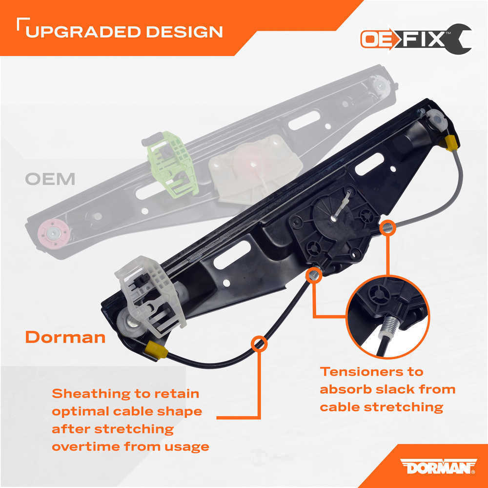 FITS 2012-2015 BMW X1 PASSENGER RIGHT REAR DOOR POWER WINDOW REGULATOR2