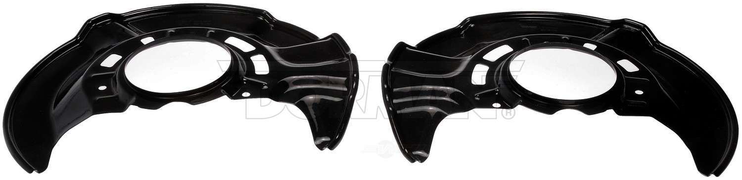 FITS 09-13 COROLLA USA BUILT MATRIX PAIR OF FRONT BRAKE DUST BACKING PLATES1