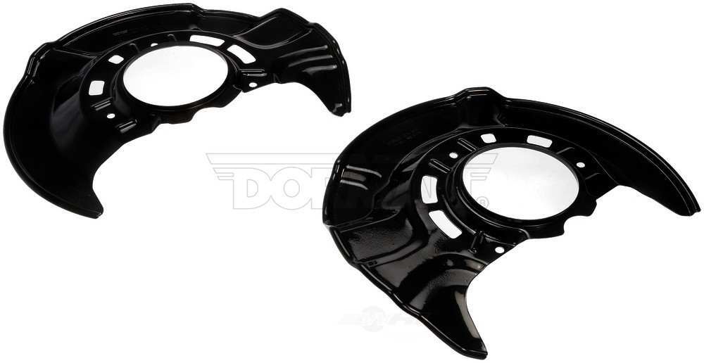 FITS 09-13 COROLLA USA BUILT MATRIX PAIR OF FRONT BRAKE DUST BACKING PLATES0