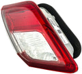 FITS 10-11 TOYOTA CAMRY DRIVER LEFT REAR TAIL LIGHT ASSEMBLY LID MOUNTED0