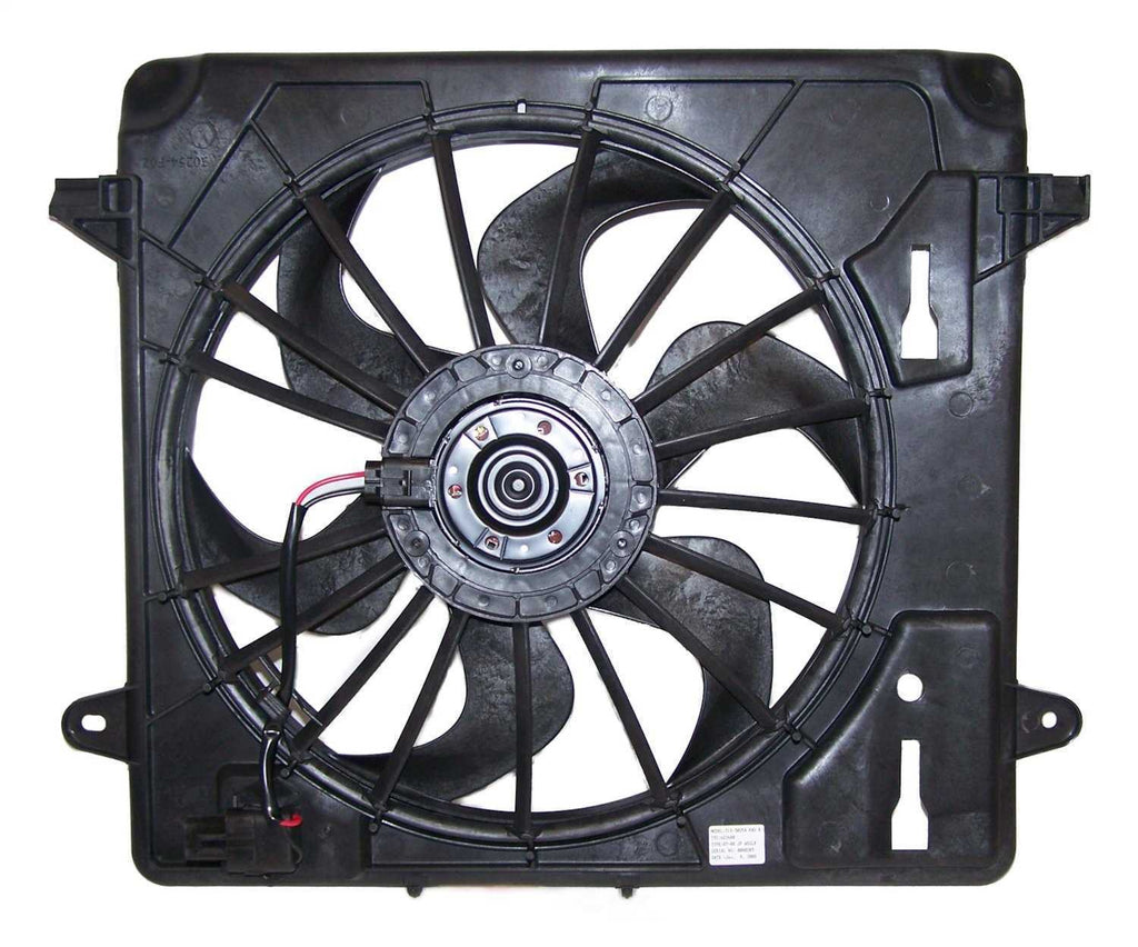 FITS 2007-2008 WRANGLER RADIATOR ELECTRIC COOLING FAN ASSEMBLY0
