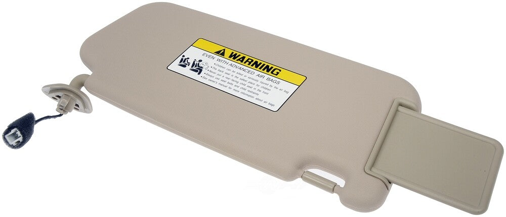 FITS 2007-2011 FROM 3/07 HYUNDAI ACCENT BEIGE DRIVER LEFT SUN VISOR ASSEMBLY3