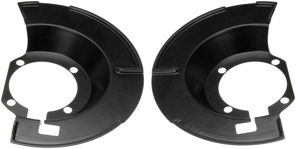 FITS 2003-2008 DODGE RAM 3500 2500 4WD PAIR OF FRONT BRAKE DUST SHIELDS1