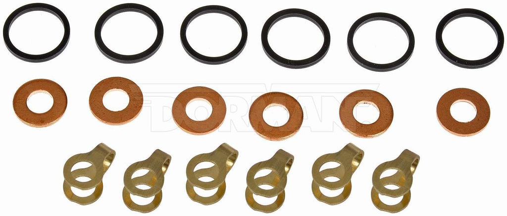 FITS 94-98 RAM 2500 3500 L6 359 5.9L CUMMINS DIESEL FUEL INJECTOR O-RING KIT0