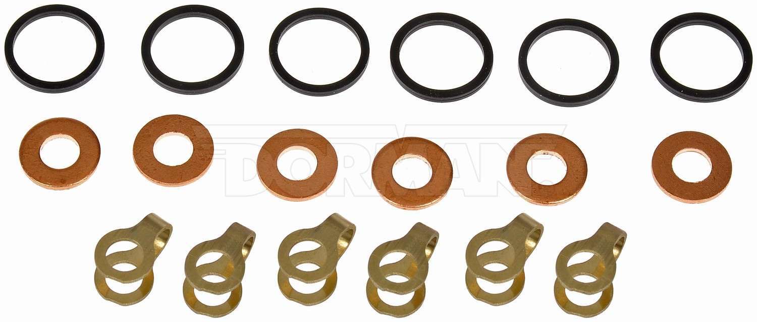 FITS 94-98 RAM 2500 3500 L6 359 5.9L CUMMINS DIESEL FUEL INJECTOR O-RING KIT0
