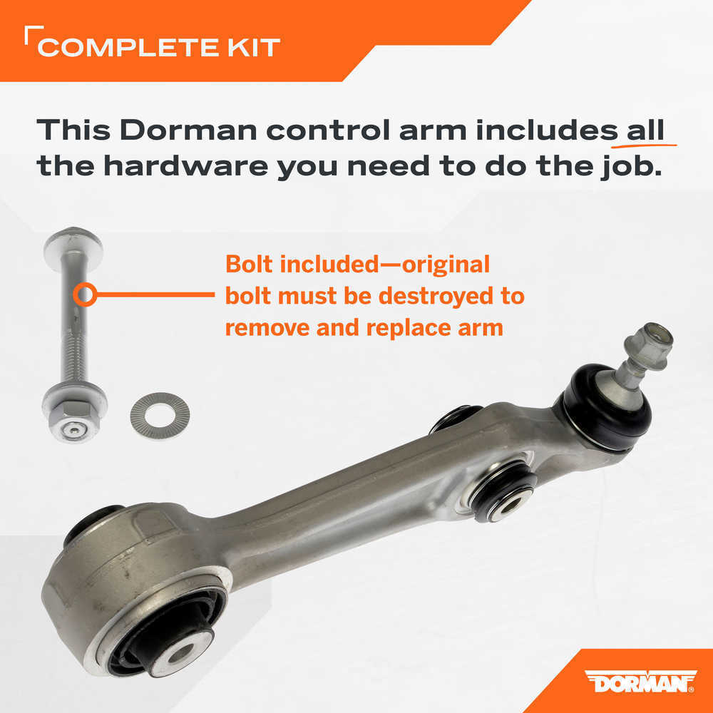 FIT 2012-2025 TESLA S 2016-2025 X LEFT OR RIGHT FRONT LOWER REARWARD CONTROL ARM0