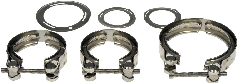 FIT 2003-2008 VOLVO VT VNM VNL VN VHD D12 ENGINE EGR COOLER CLAMPS1