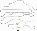 99-00 F-250 F-350 SUPER DUTY EXT CAB 4WD 2 WHEEL-ABS 96BED SRW BRAKE LINE KIT0