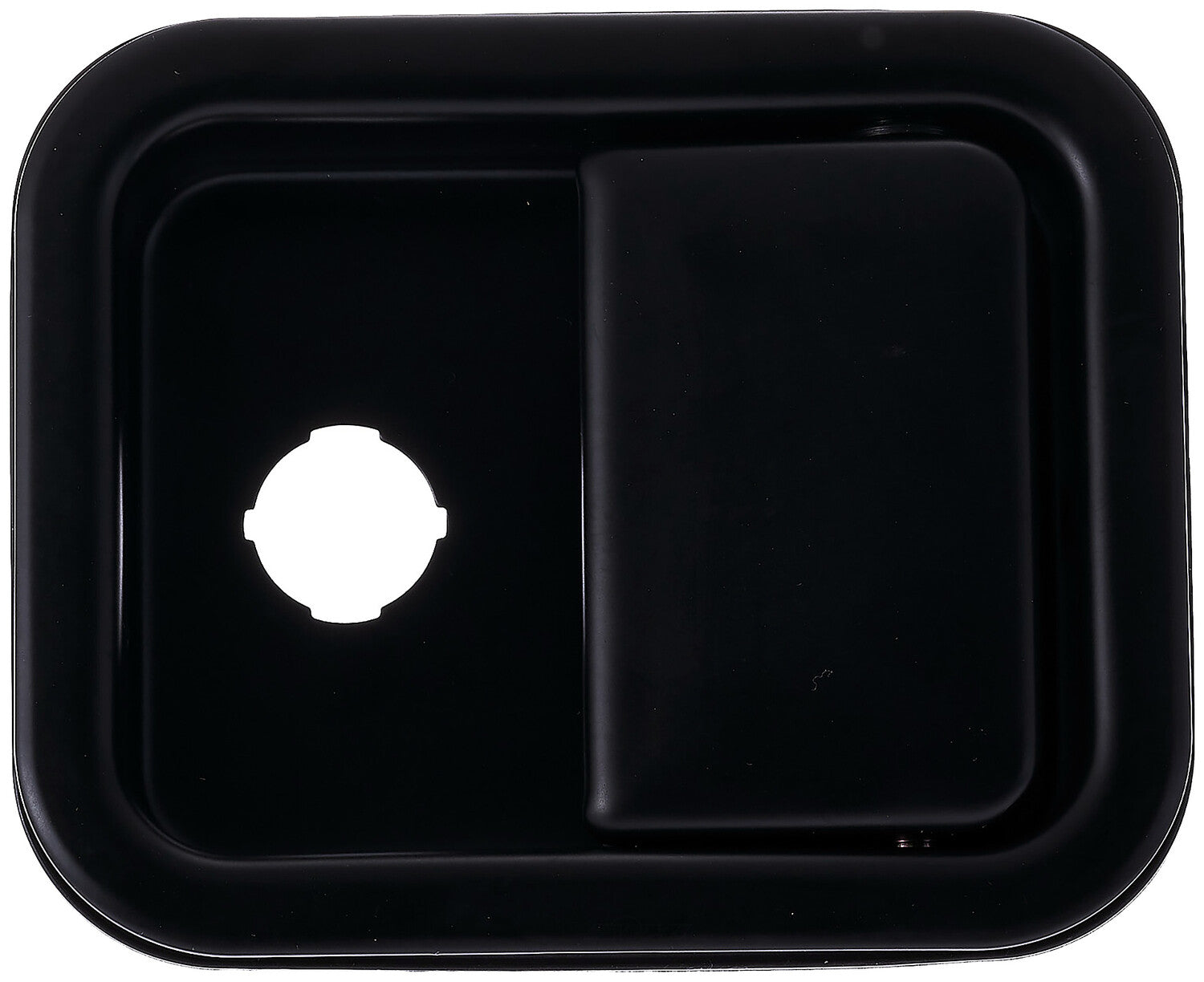 MANY 90-05 MACK MODELS PASSENGER FRONT BLACK EXTERIOR DOOR HANDLE W/1 ROD/RETAIN0