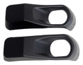 FITS 2018-2024 GLADIATOR WRANGLER STEEL BUMPER LEFT RIGHT FRONT FOG LAMP BEZELS0