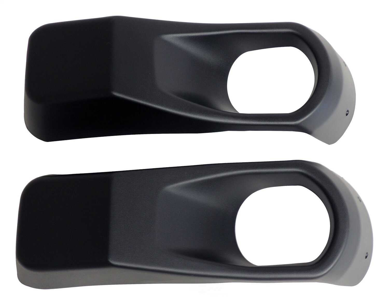 FITS 2018-2024 GLADIATOR WRANGLER STEEL BUMPER LEFT RIGHT FRONT FOG LAMP BEZELS0