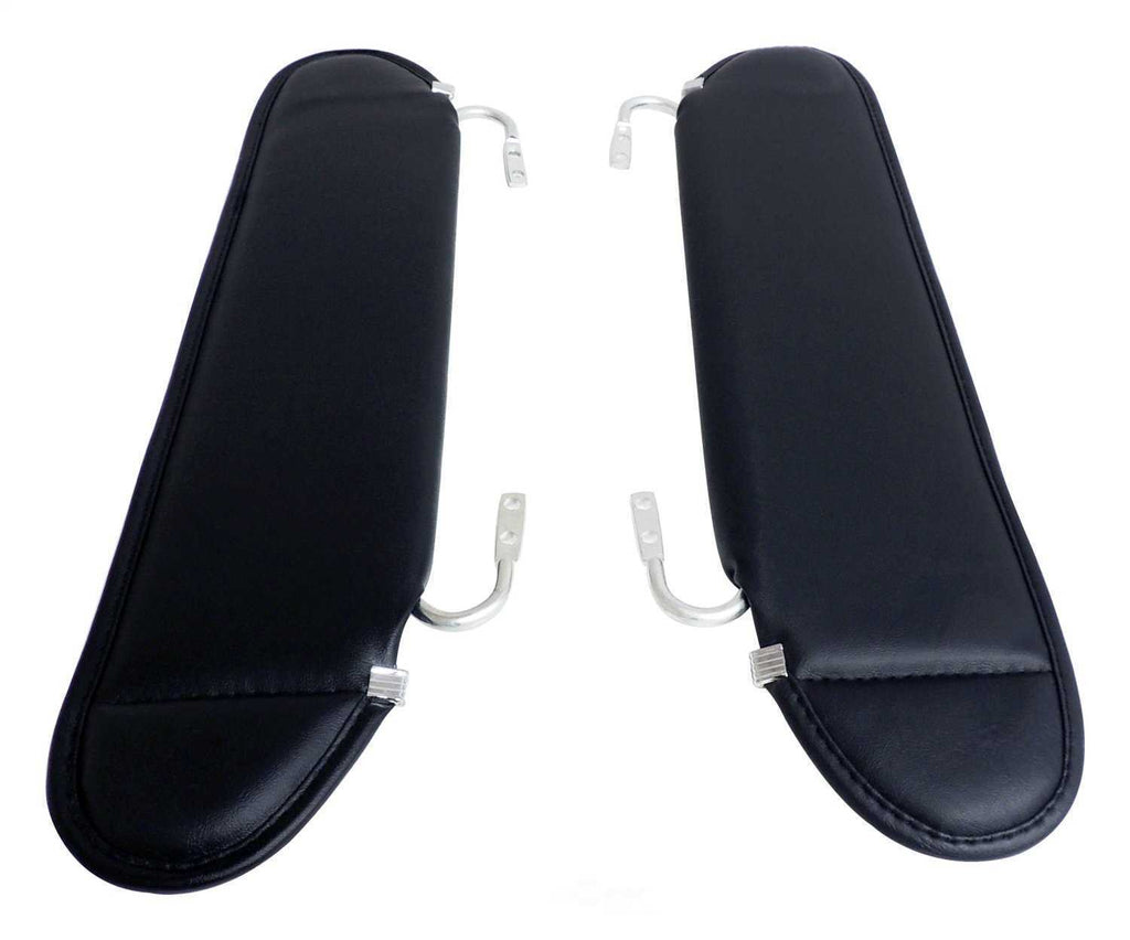 FITS 1987-1995 JEEP WRANGLER BLACK LEFT AND RIGHT SUN VISOR SET4