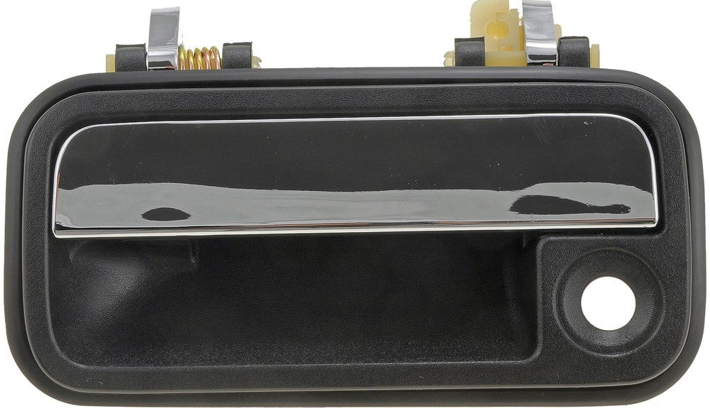 FITS 1988-1992 MAZDA 626 DRIVER FRONT DOOR BLACK CHROME EXTERIOR DOOR HANDLE0