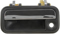 FITS 1988-1992 MAZDA 626 DRIVER FRONT DOOR BLACK CHROME EXTERIOR DOOR HANDLE0