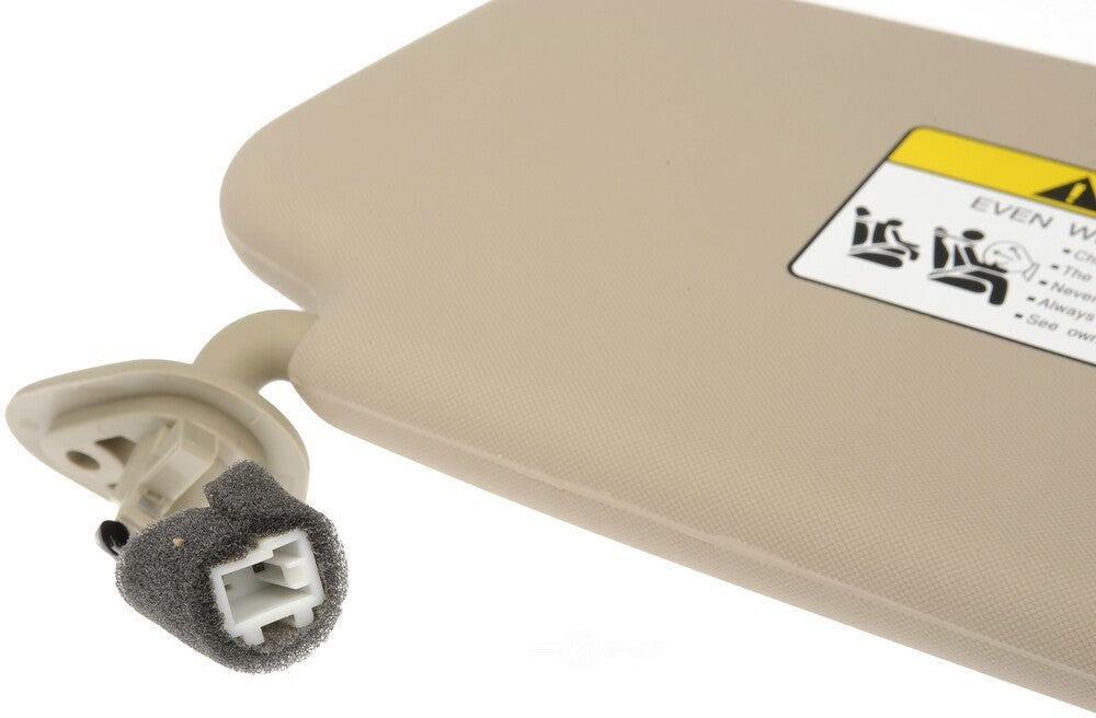 FITS 2007-2011 FROM 3/07 HYUNDAI ACCENT BEIGE DRIVER LEFT SUN VISOR ASSEMBLY4