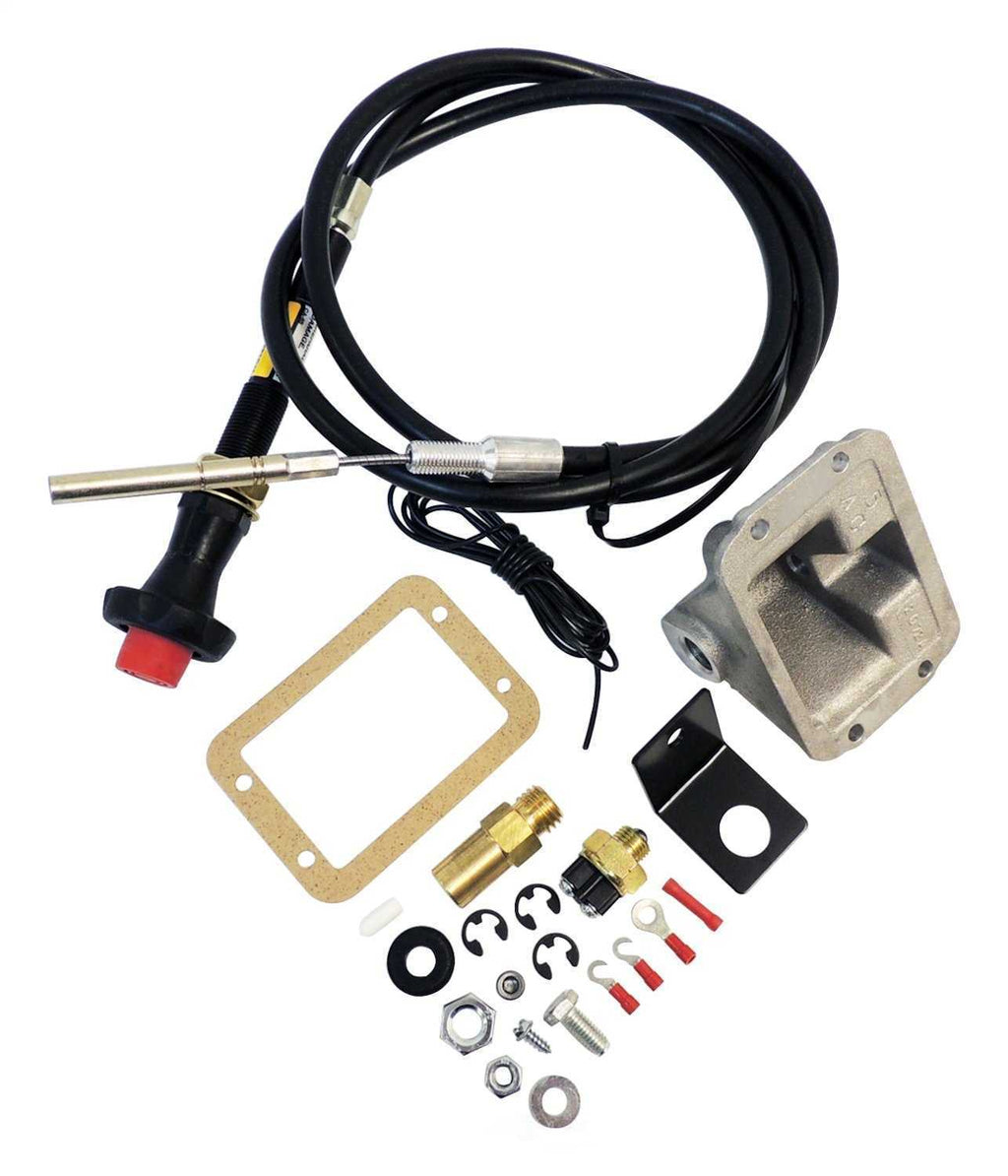 87-95 WRANGLER 84-93 CHEROKEE COMANCHE SECURE DISCONNECT FRONT AXLE LOCK KIT0