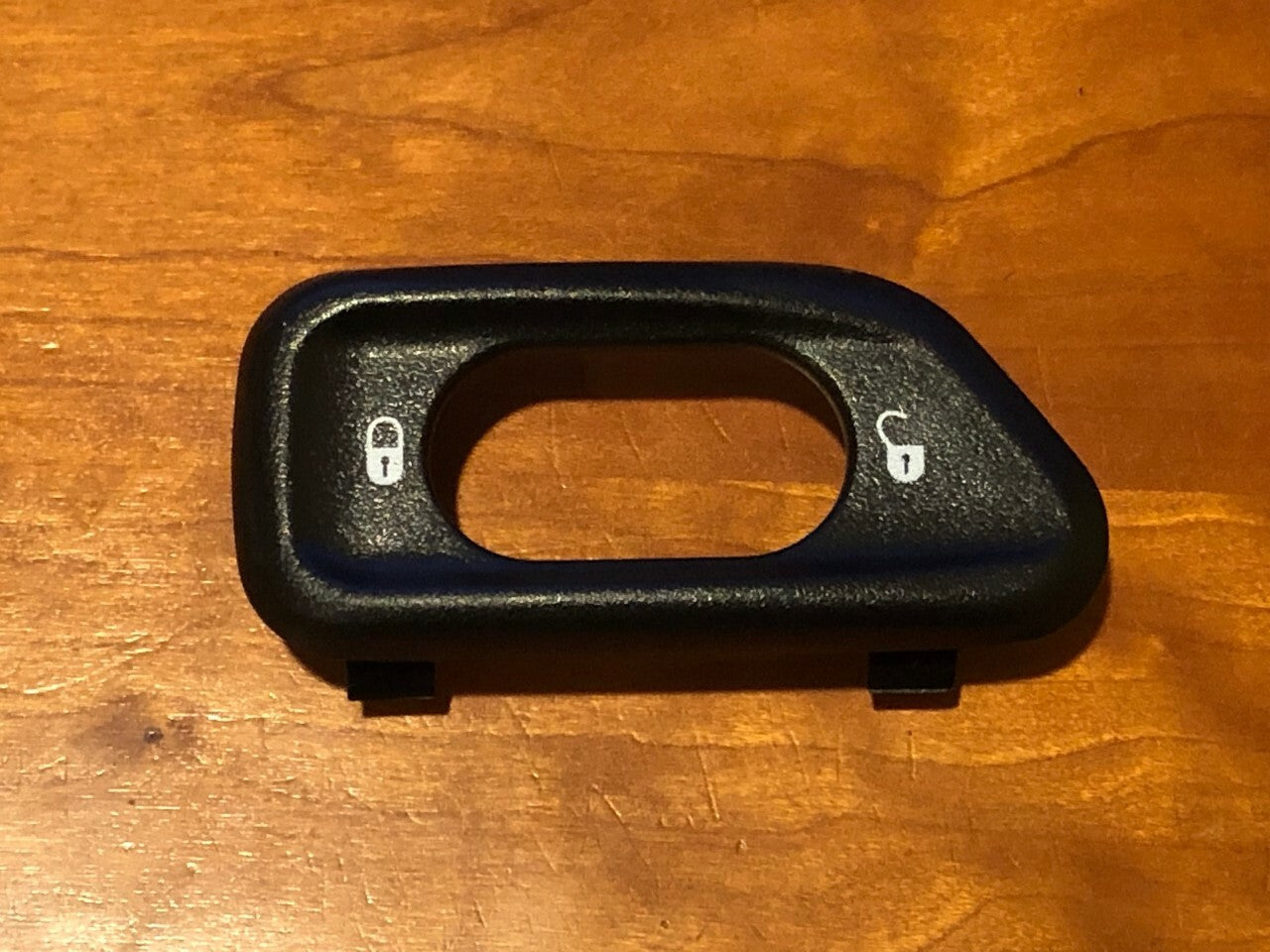 FITS 2011-2018 WRANGLER PASSENGER RIGHT FRONT DOOR BLACK LOCK SWITCH BEZEL2