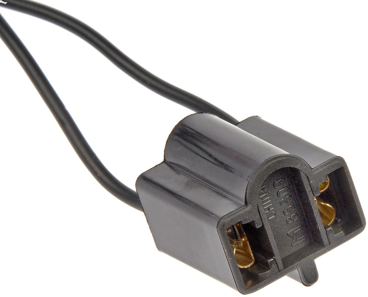58-92 HIGH BEAM 2 WIRE USES LAMP 4001 BULB SEAL BEAM HEADLIGHT CONNECTOR SOCKET0