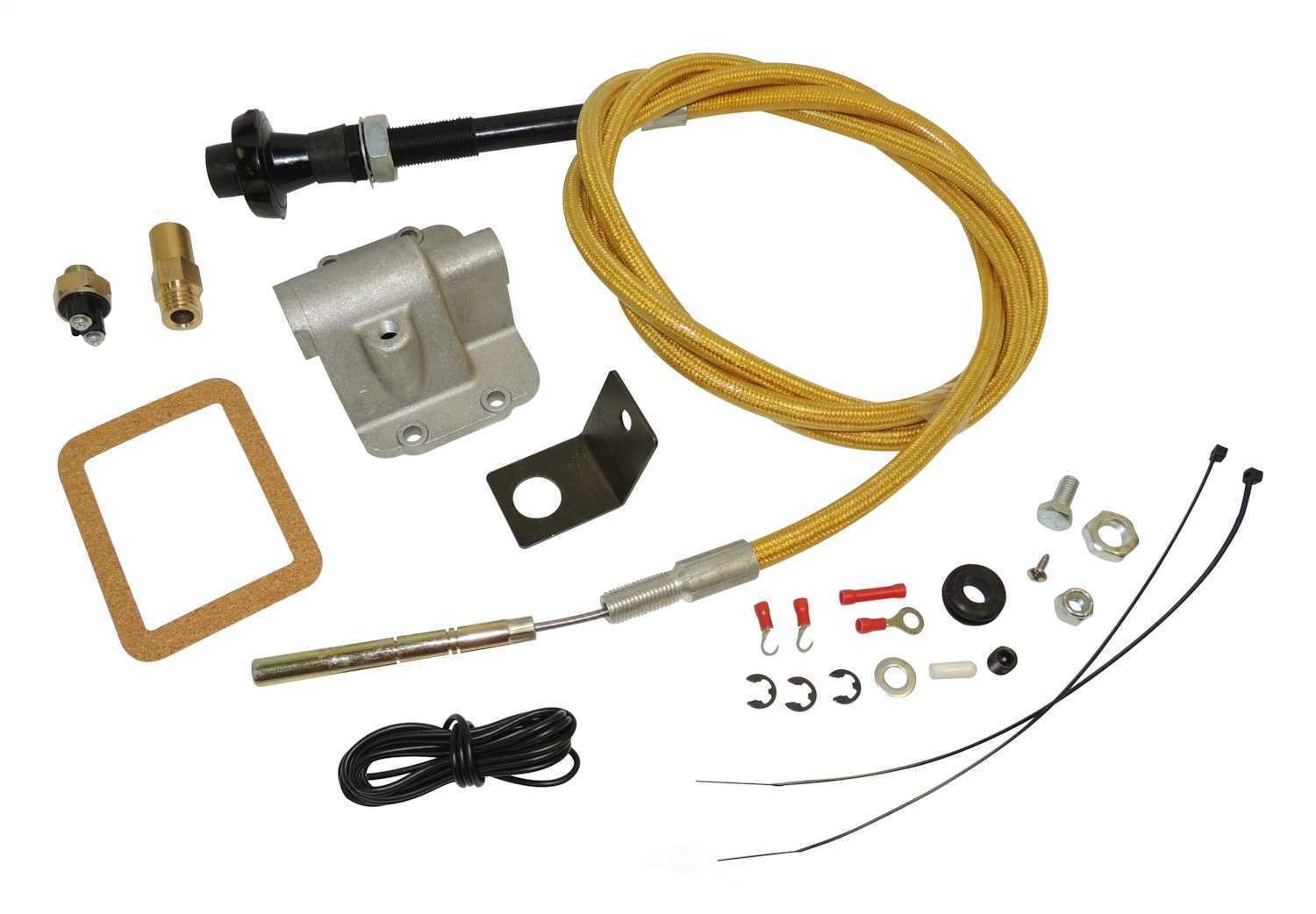 87-95 WRANGLER 84-93 CHEROKEE COMANCHE SECURE DISCONNECT FRONT AXLE LOCK KIT1
