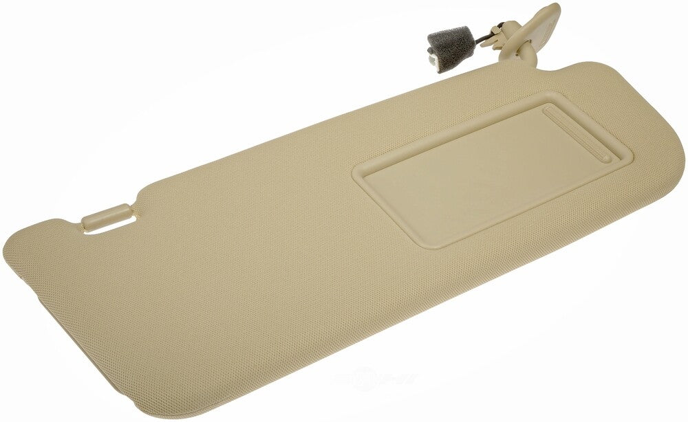 FITS 2006-2009 SANTA FE WITHOUT SUNROOF PASSENGER CLOTHE BEIGE TAN SUN VISOR0