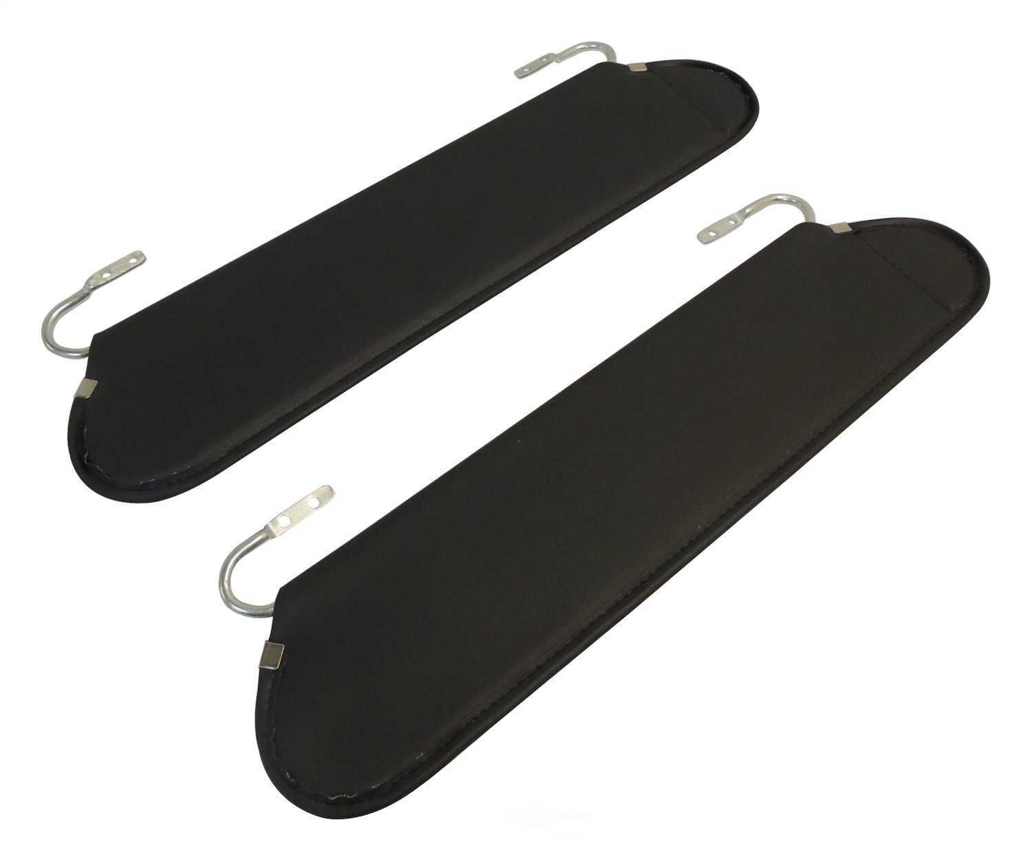 FITS 72-83 JEEP CJ5 72-75 CJ6 76-86 CJ7 81-86 CJ8 PAIR (2) GRAY SUN VISOR SET0