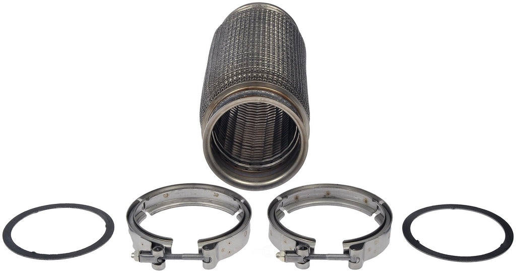 FIT 07-18 KENWORTH PETERBILT ISX 11.9 15 PX9 MX13 EXHAUST FLEX PIPE KIT2