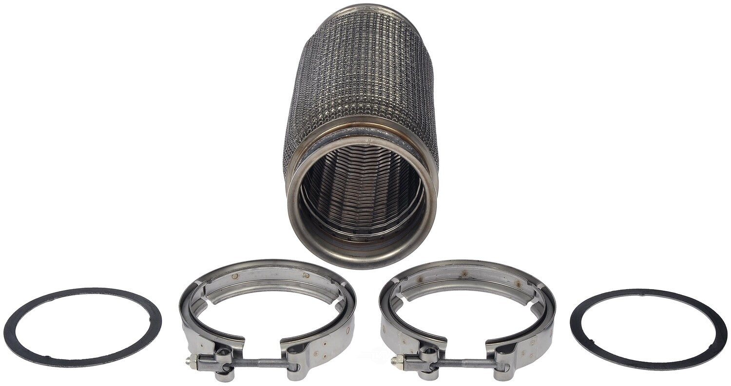 FIT 07-18 KENWORTH PETERBILT ISX 11.9 15 PX9 MX13 EXHAUST FLEX PIPE KIT2