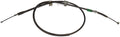 FIT 1999-2003 PROTEGE TO 1/03/03 W/REAR DRUMS PASSENGER REAR PARKING BRAKE CABLE0