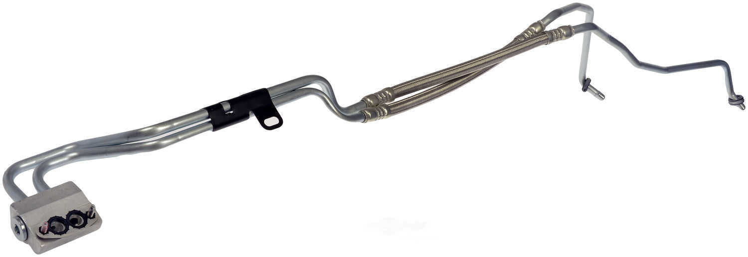 FITS 99-05 GMC CHEVROLET 6.0L INLET OUTLET STAINLESS STEEL OIL COOLER LINES4