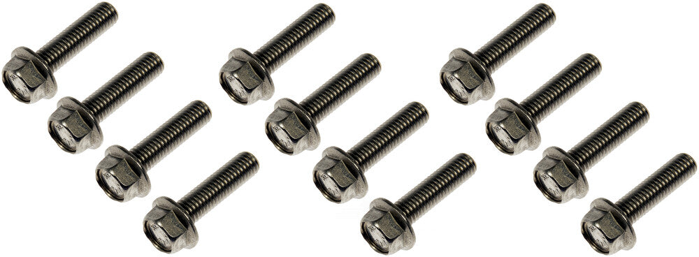 96-19 GM 01-11 CHRYSLER 03-08 ISUZU 05-09 SAAB 12 EXHAUST MANIFOLD BOLTS STUDS0