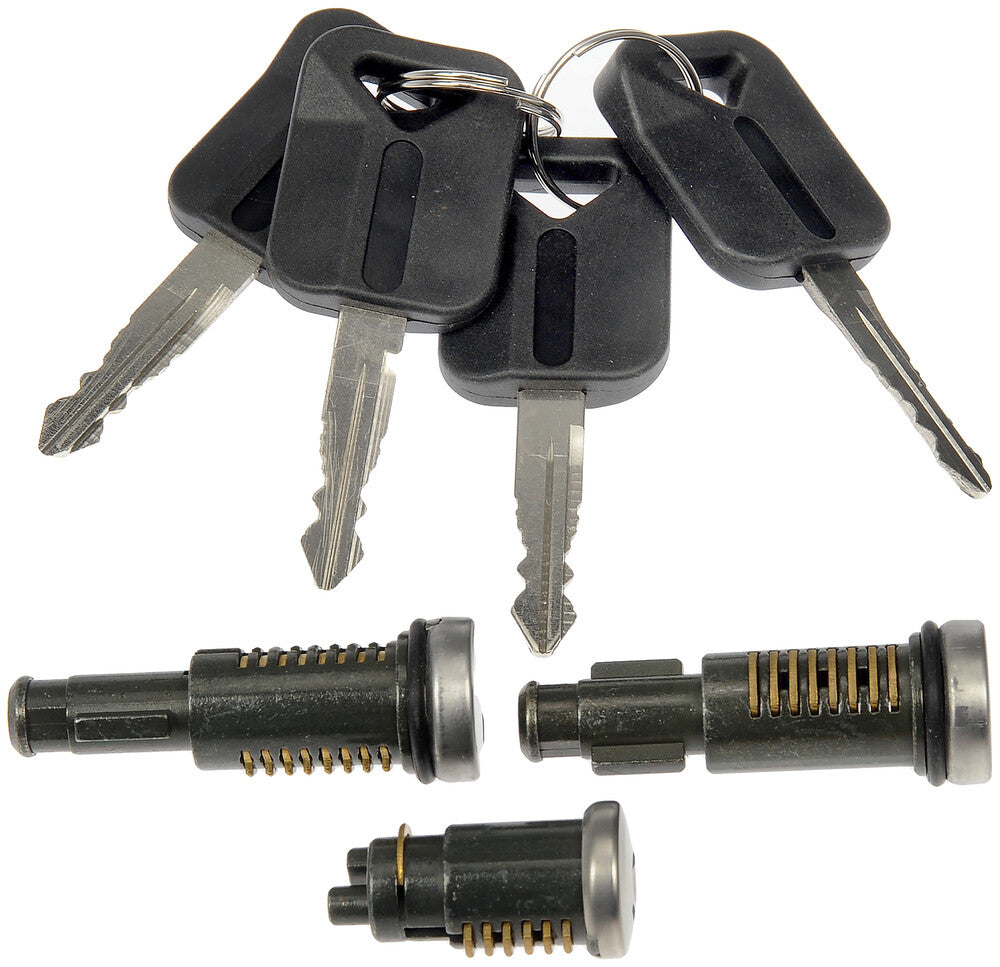 FITS 1996-2020 VOLVO SEMI IGNITION LOCK CYLINDER KIT WITH DOOR LOCK CYLINDERS3